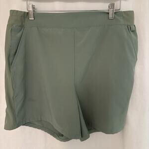 The American Outdoorsman For Women XL Hiking Shorts Sage Green Big Pockets